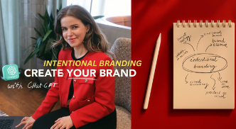 Create Your Brand with ChatGPT: Intentional Branding with AI for Creatives, Founders & Freelancers